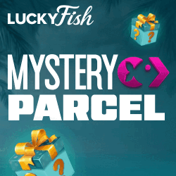Lucky Fish Casino Playtech Mystery Parcel slot promotion